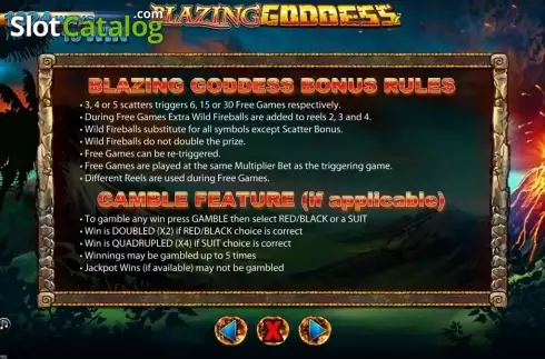 Скрин7. Blazing Goddess слот