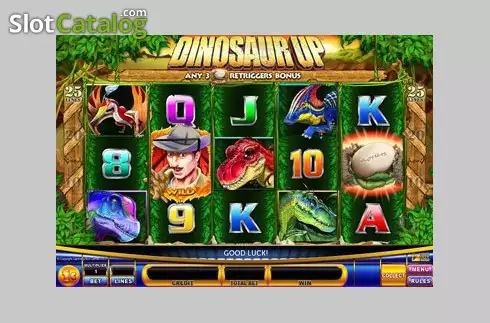 Скрин3. Dinosaur Up слот