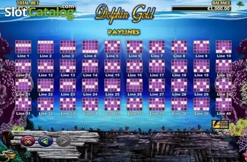 Скрин6. Dolphin Gold слот