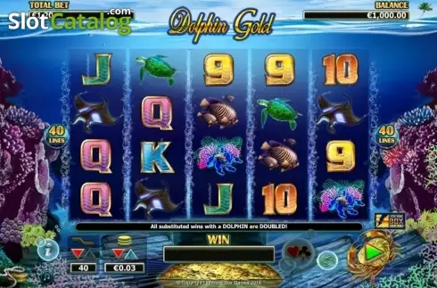 Скрин7. Dolphin Gold слот