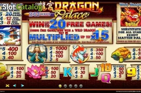 Скрин3. Dragon Palace (Lightning Box) слот
