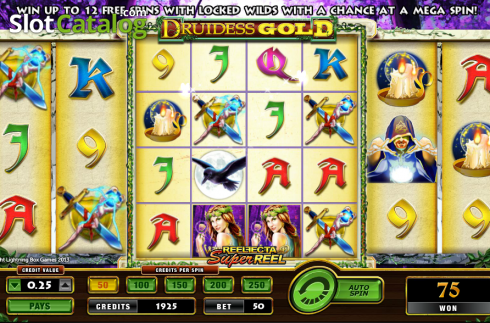 Скрин9. Druidess Gold слот
