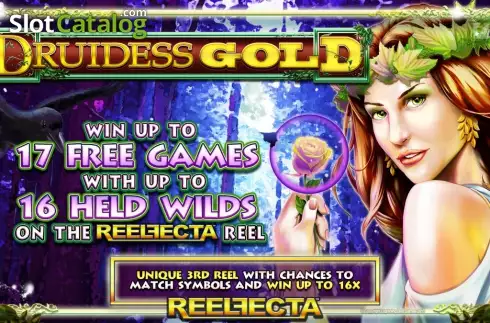 Скрин2. Druidess Gold слот