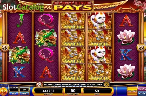 Скрин3. Fortune Pays слот