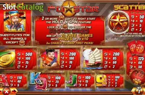 Скрин5. Fu Star слот