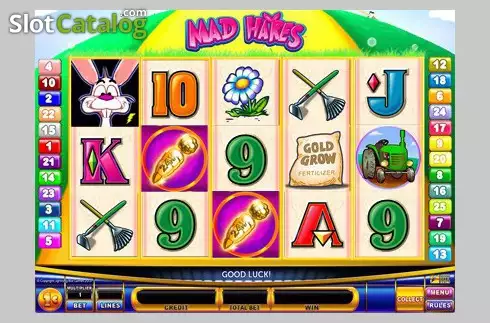 Скрин3. Mad Hares слот