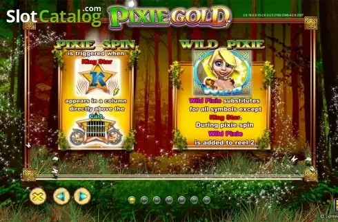Скрин2. Pixie Gold слот