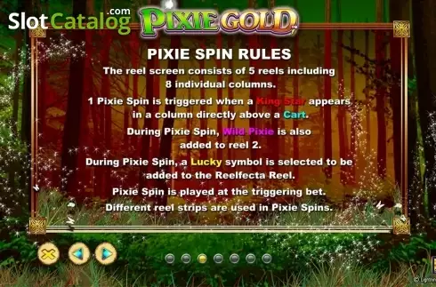 Скрин4. Pixie Gold слот