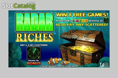 Скрин2. Radar Riches слот