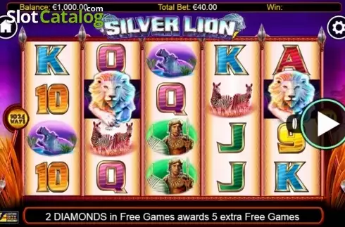 Скрин6. Silver Lion слот
