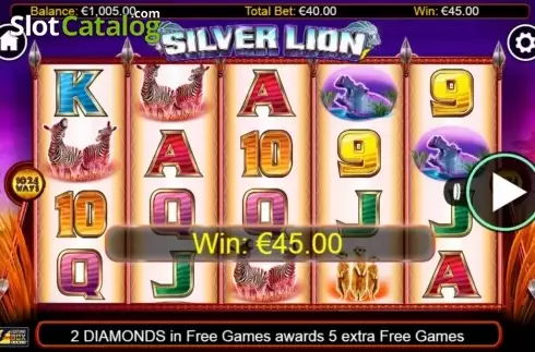 Скрин7. Silver Lion слот