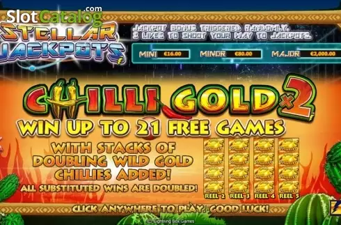 Скрин2. Stellar Jackpots with Chilli Gold x2 слот