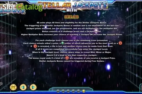 Скрин8. Stellar Jackpots with Chilli Gold x2 слот