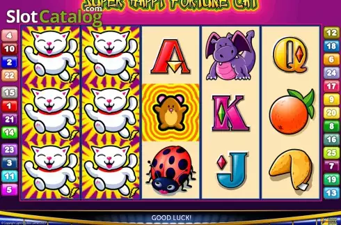 Скрин3. Super Happy Fortune Cat слот