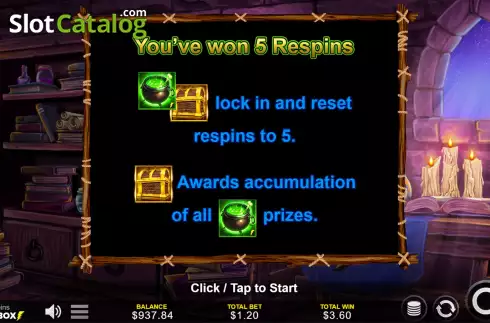 Скрин6. Ritual Respins слот