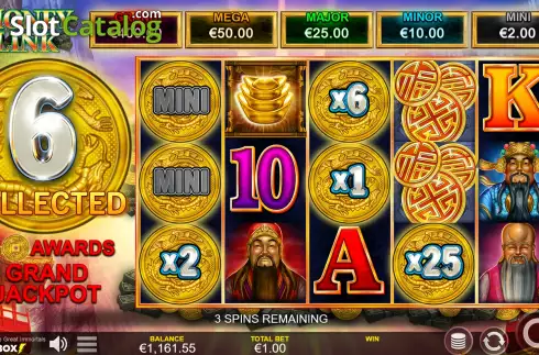 Скрин7. Money Link The Great Immortals слот