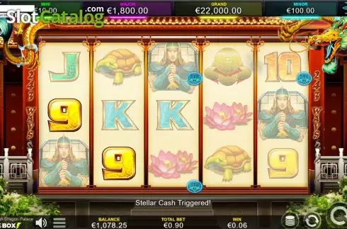 Скрин7. Stellar Cash Dragon Palace слот