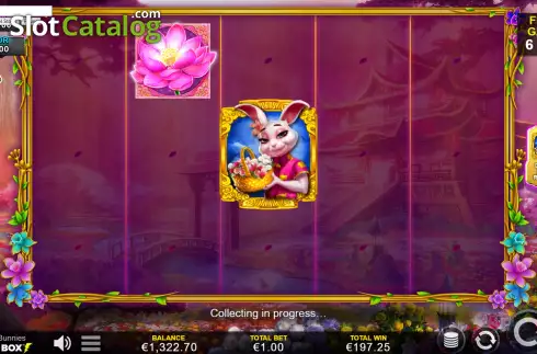 Скрин9. Bloomin’ Bunnies слот