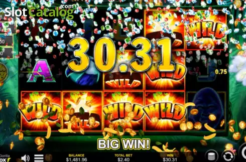 Скрин3. Thundering Gorilla слот