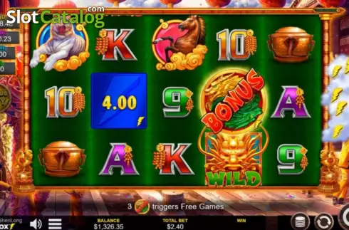 Скрин2. Thundering Shenlong слот