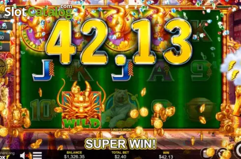 Скрин3. Thundering Shenlong слот