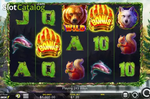 Скрин2. Claw and Roar слот