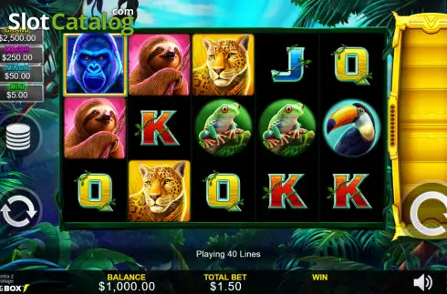 Скрин2. Lightning Gorilla 2 слот