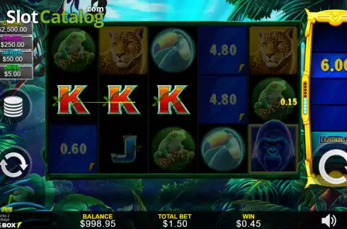 Скрин3. Lightning Gorilla 2 слот