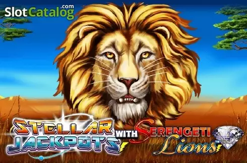 Stellar Jackpots with Serengeti Lions логотип