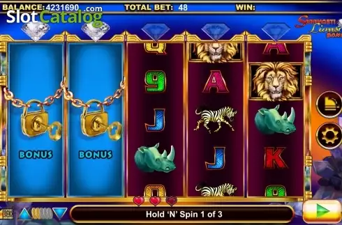 Скрин5. Stellar Jackpots with Serengeti Lions слот