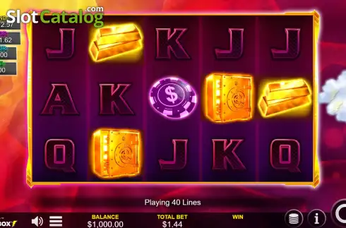 Скрин2. Thundering High-Dollar Roller слот
