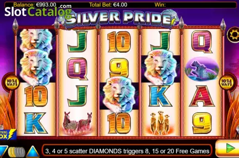Скрин2. Silver Pride слот