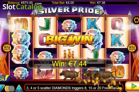 Скрин5. Silver Pride слот
