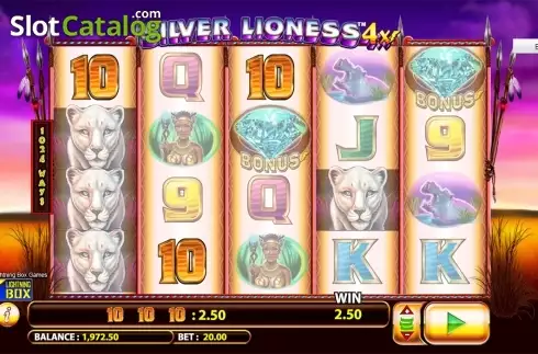 Скрин5. Silver Lioness 4x слот