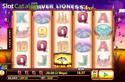 Скрин6. Silver Lioness 4x слот
