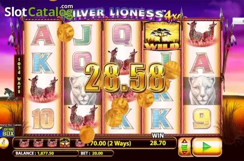 Скрин7. Silver Lioness 4x слот