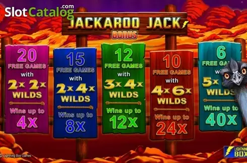 Скрин3. Jackaroo Jack слот