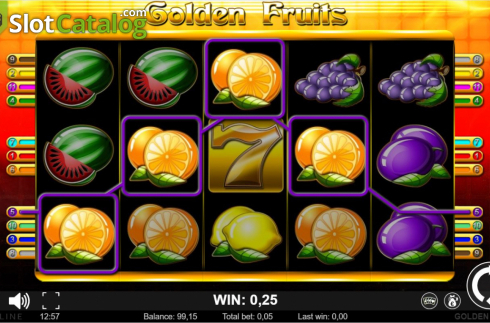 Скрин3. Golden Fruits (Lionline) слот