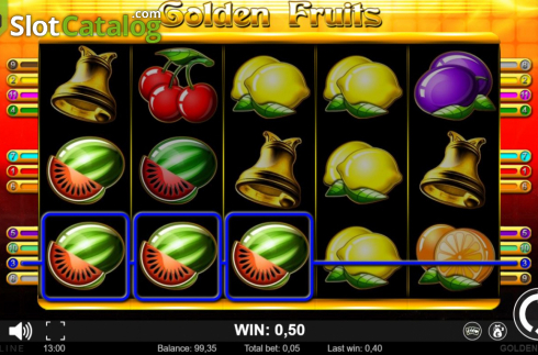 Скрин4. Golden Fruits (Lionline) слот