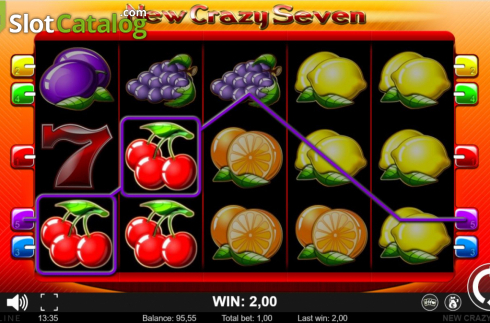 Скрин5. New Crazy Seven слот