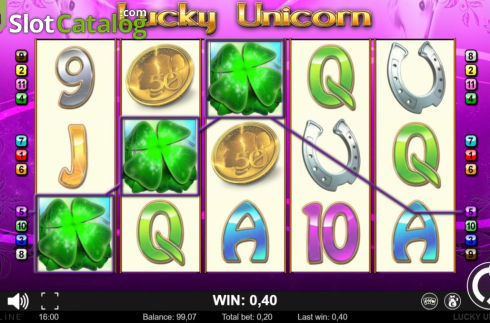 Скрин4. Lucky Unicorn слот
