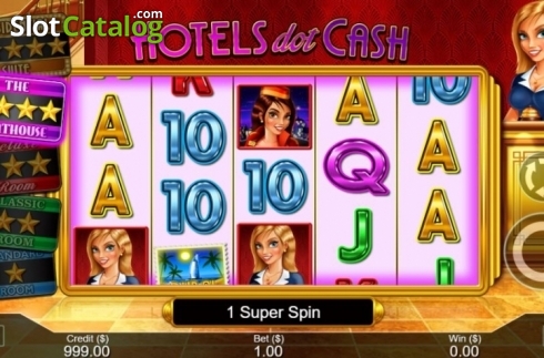 Скрин3. Hotels Dot Cash слот