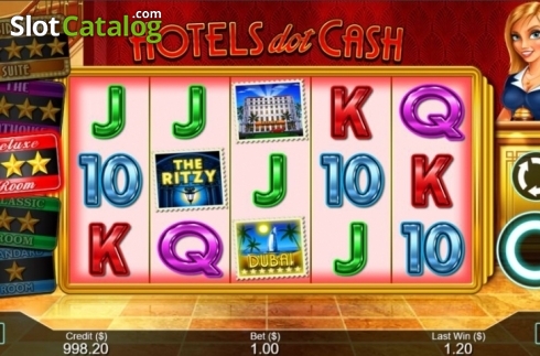 Скрин4. Hotels Dot Cash слот