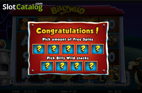 Скрин5. Billy Gone WIld слот
