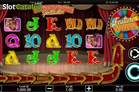 Скрин2. Showtime Spectacular слот