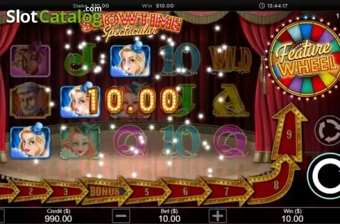 Скрин3. Showtime Spectacular слот