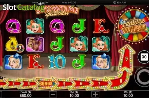 Скрин5. Showtime Spectacular слот