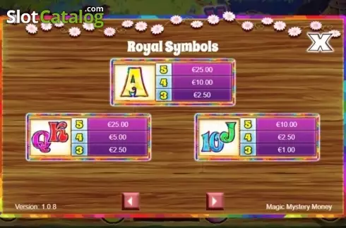 Скрин7. Magic Mystery Money слот