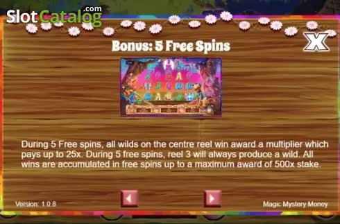 Скрин8. Magic Mystery Money слот