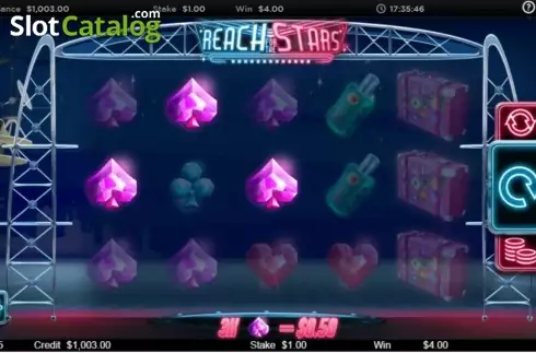 Скрин4. Reach for the Stars слот